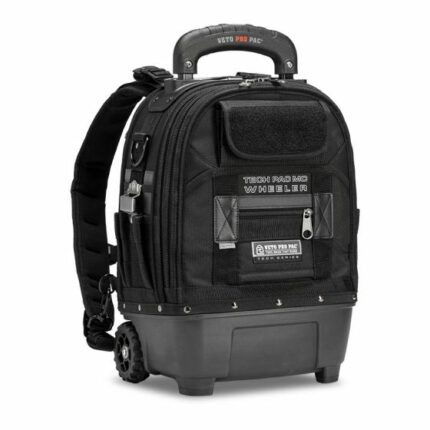 Veto Pro Pac Sac à dos à outils avec roulettes  Wheeler Blackout  - VPP10873